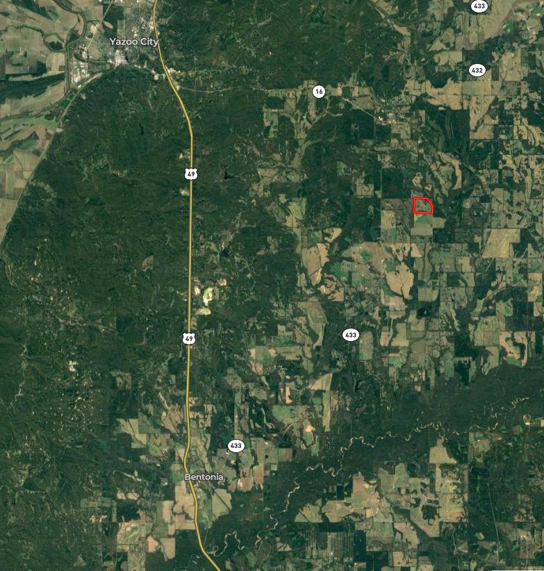 Scottland Pasture area map